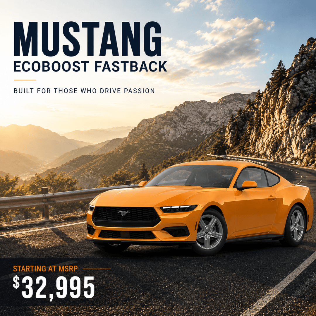 Branded creative with prices, copy & motion